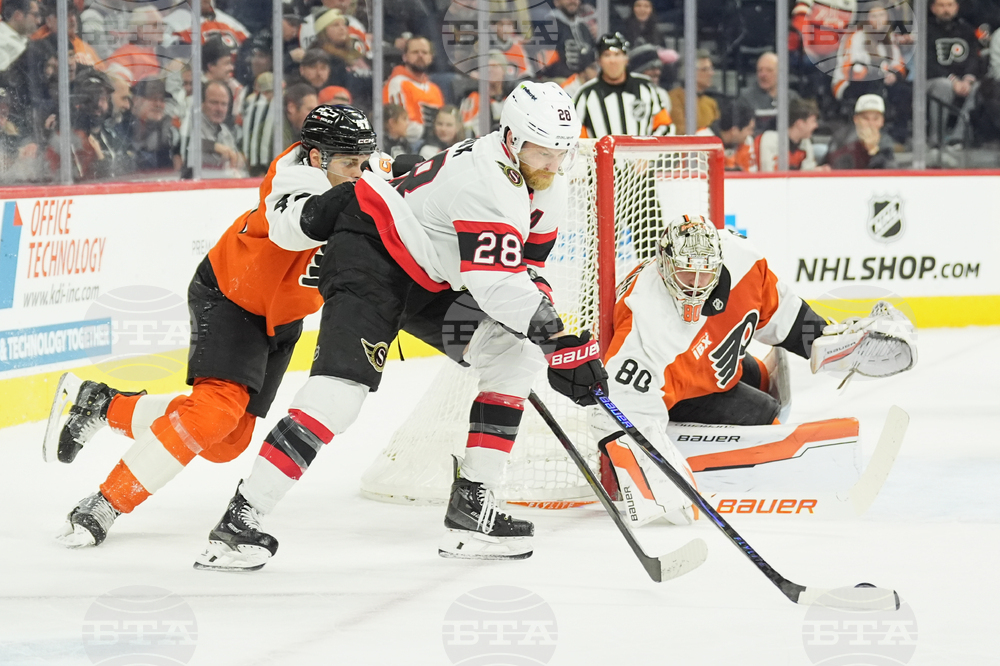 Senators Flyers Hockey