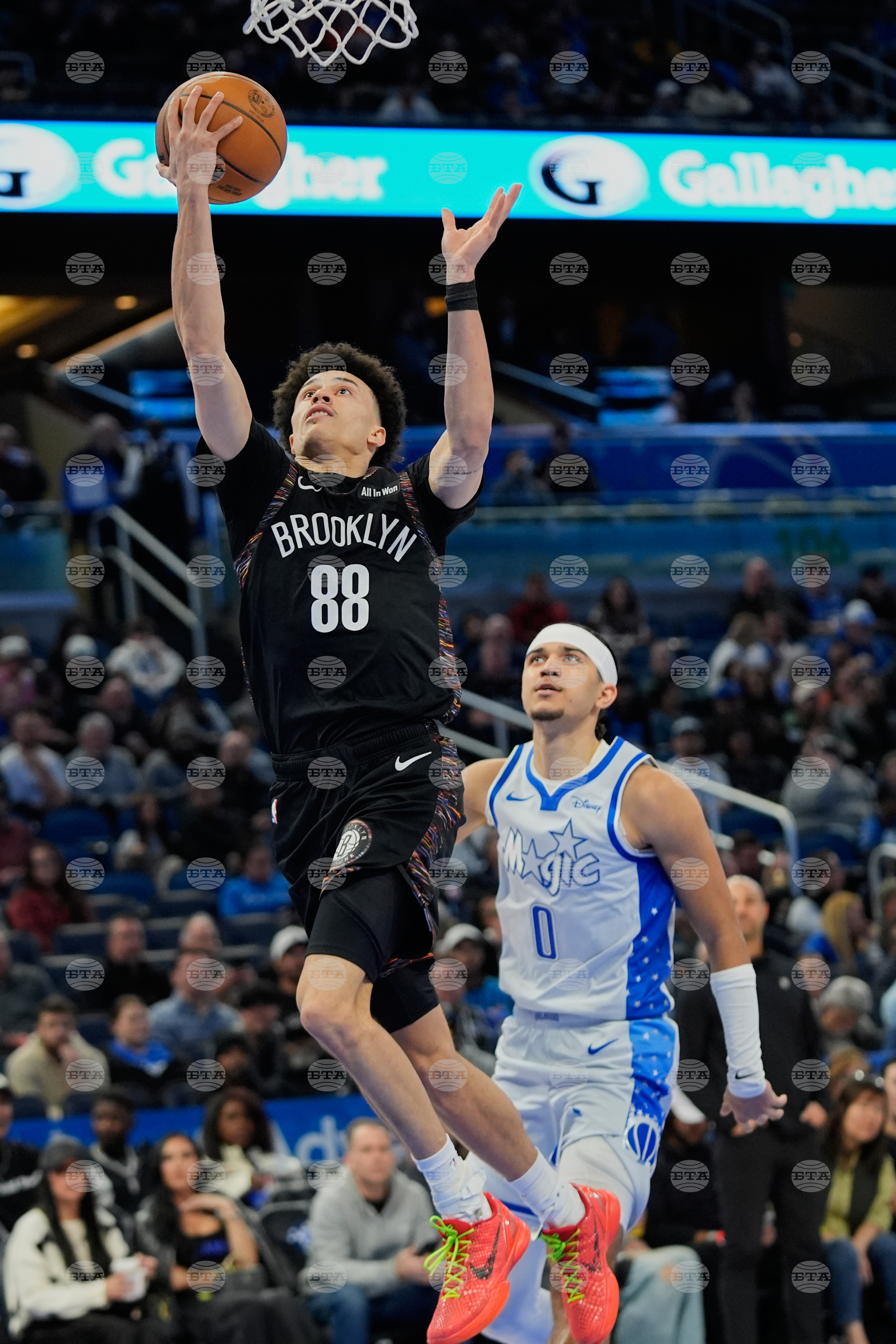 Nets Magic Basketball