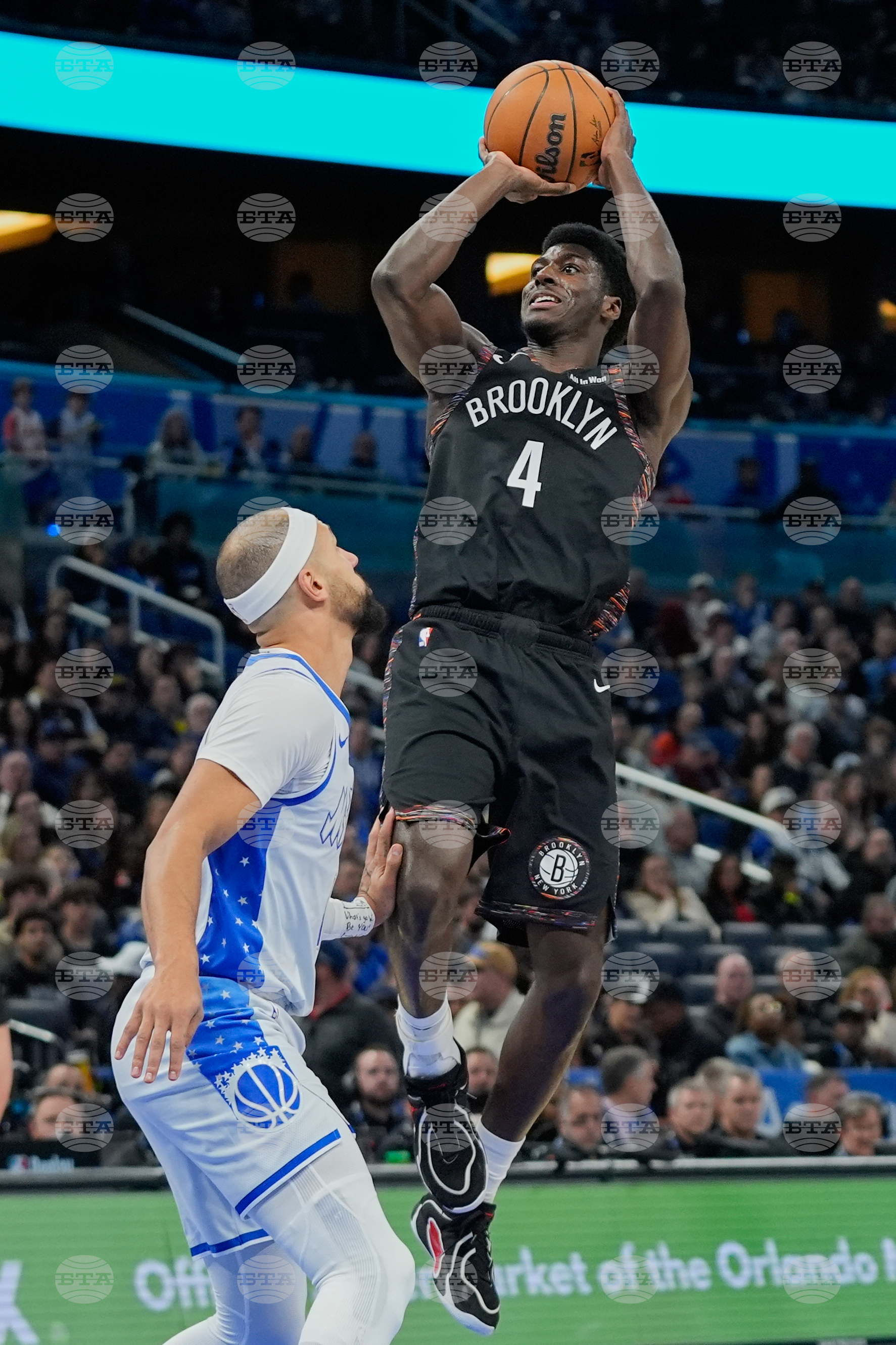 Nets Magic Basketball