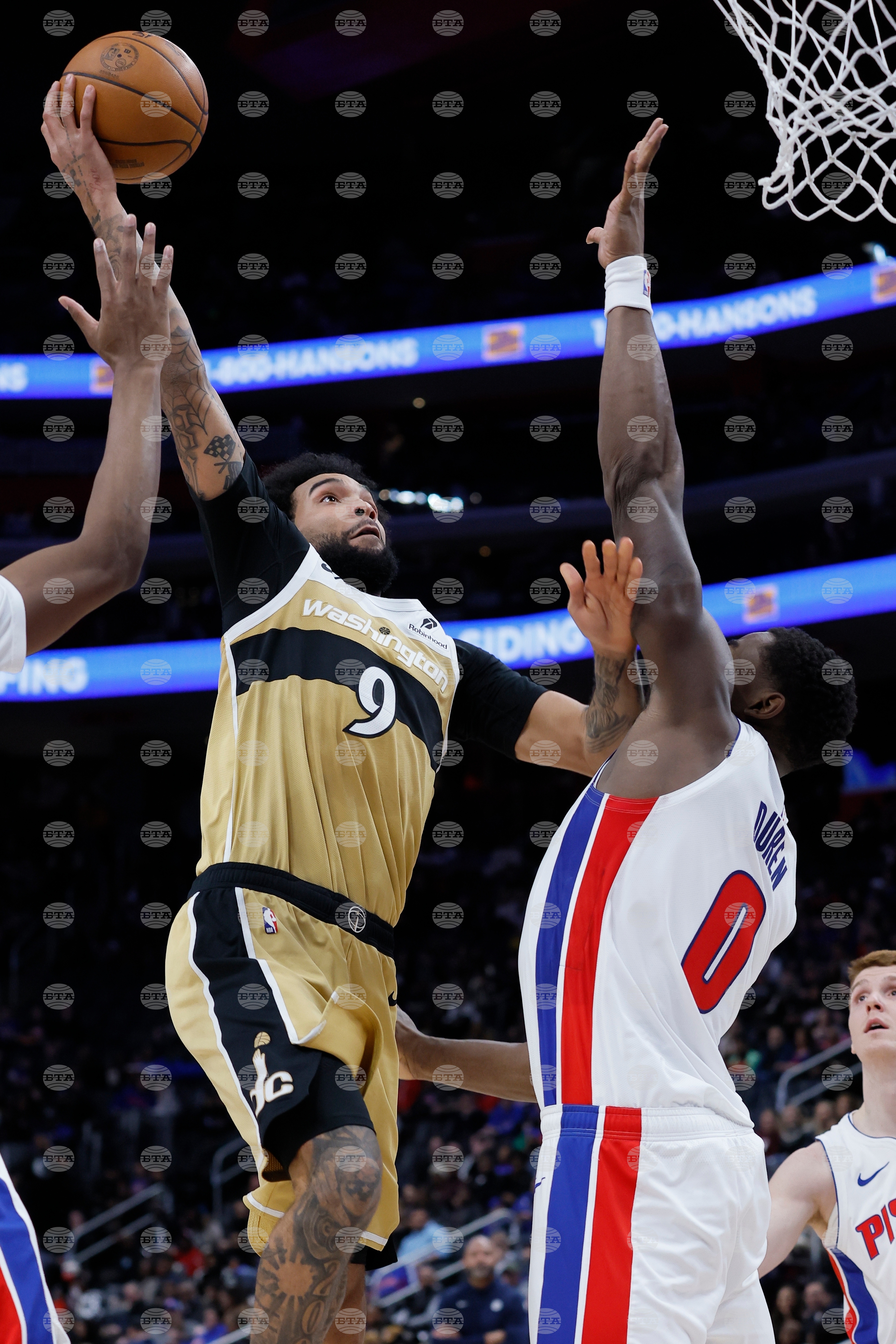 Wizards Pistons Basketball