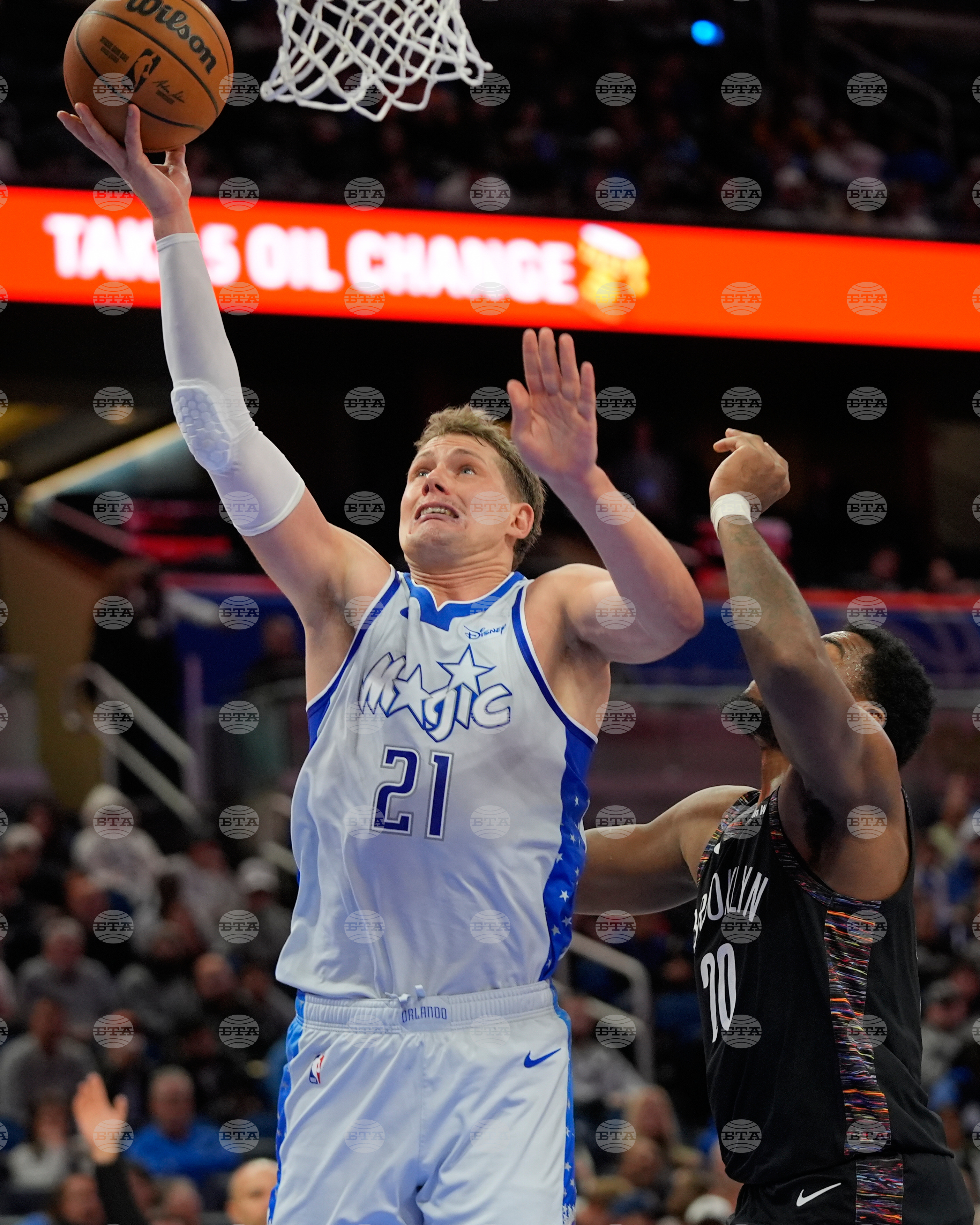 Nets Magic Basketball