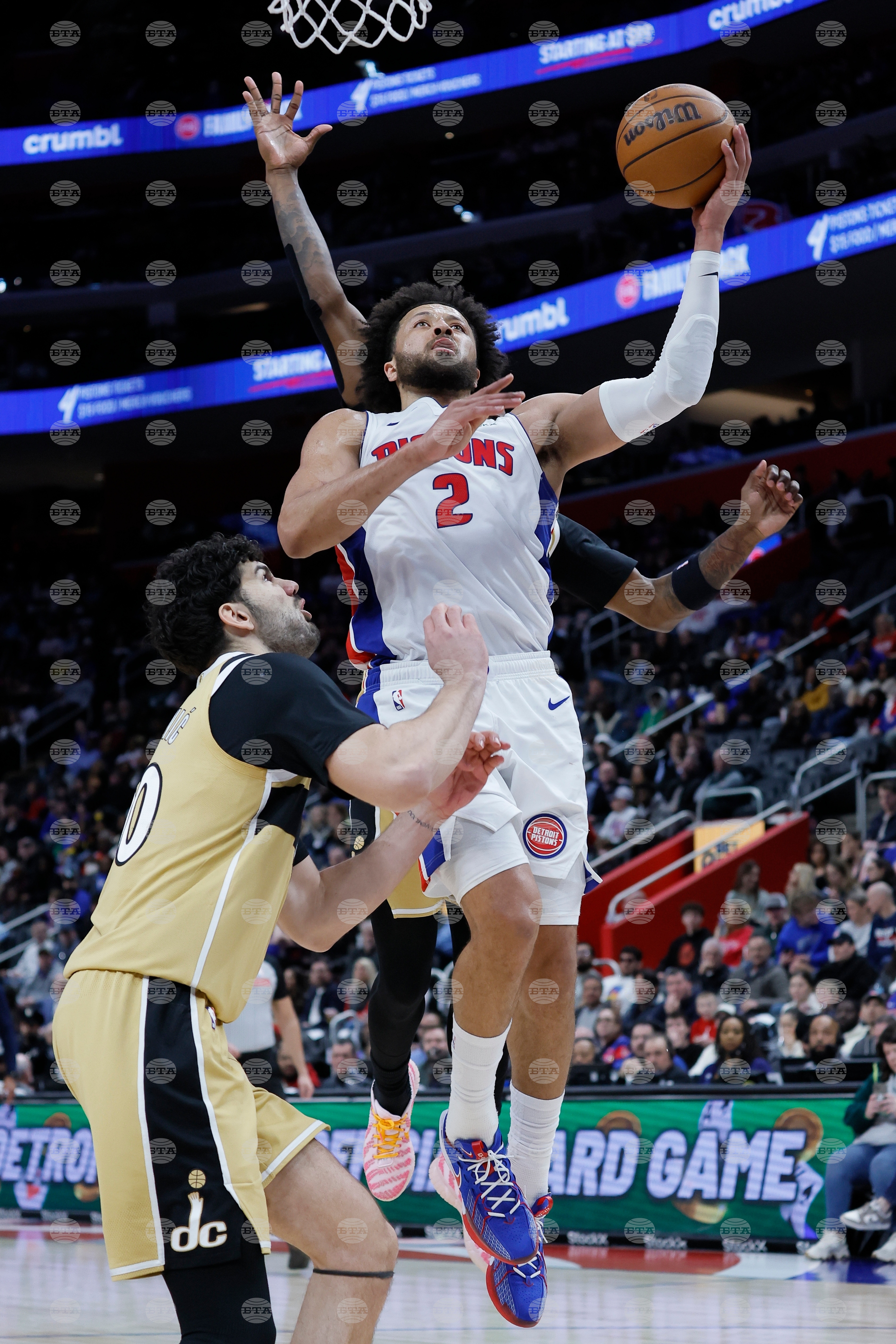 Wizards Pistons Basketball