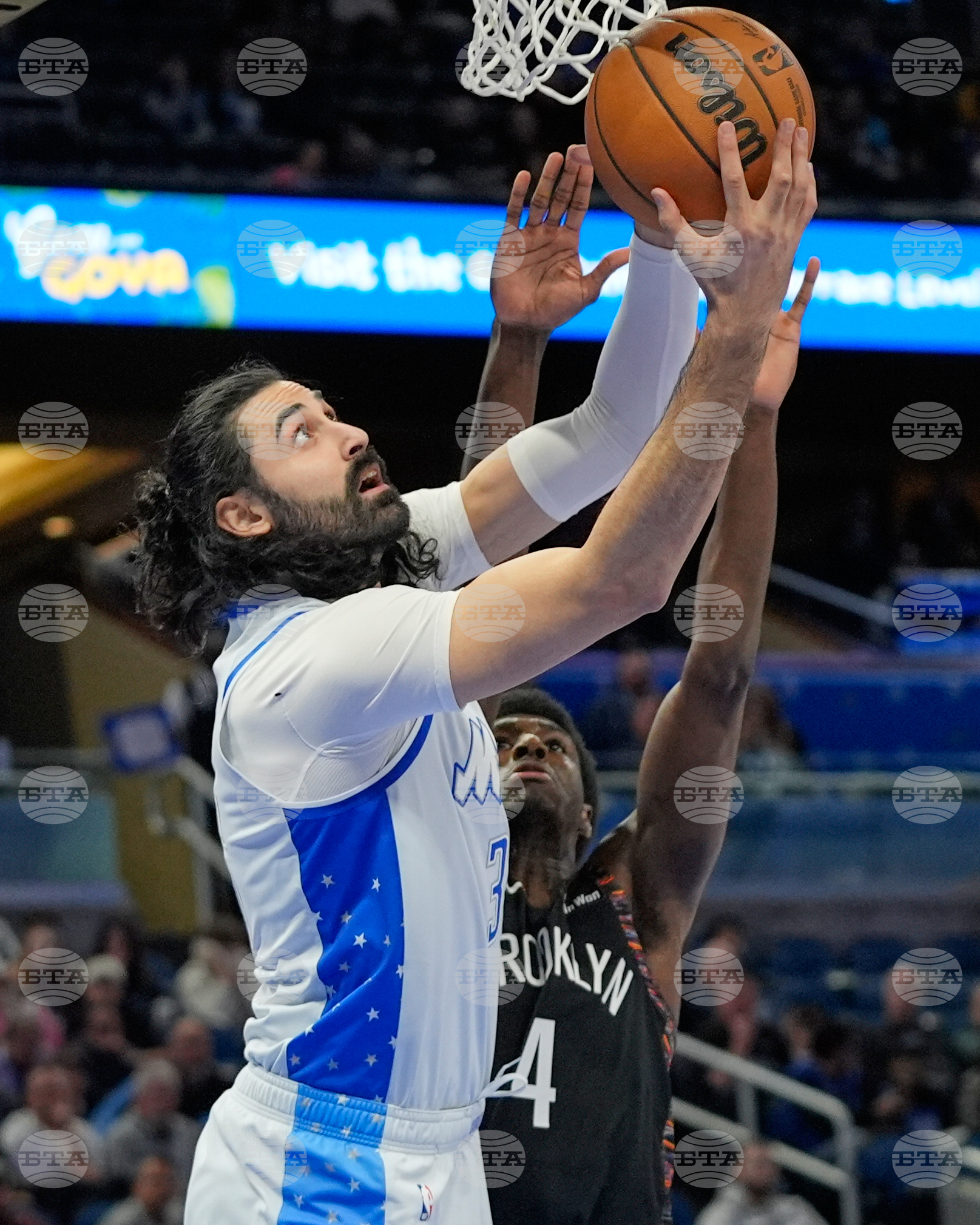 Nets Magic Basketball