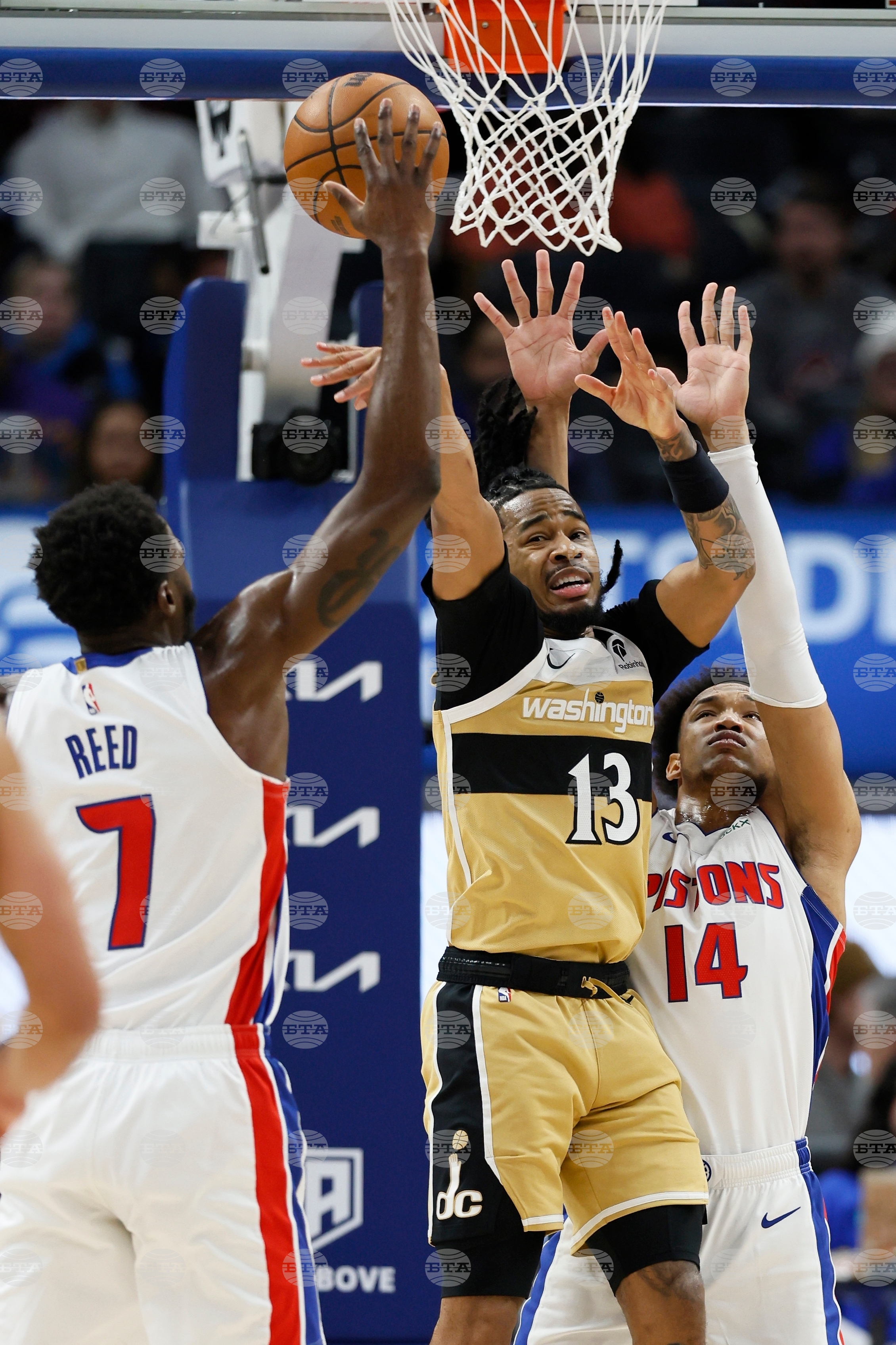 Wizards Pistons Basketball