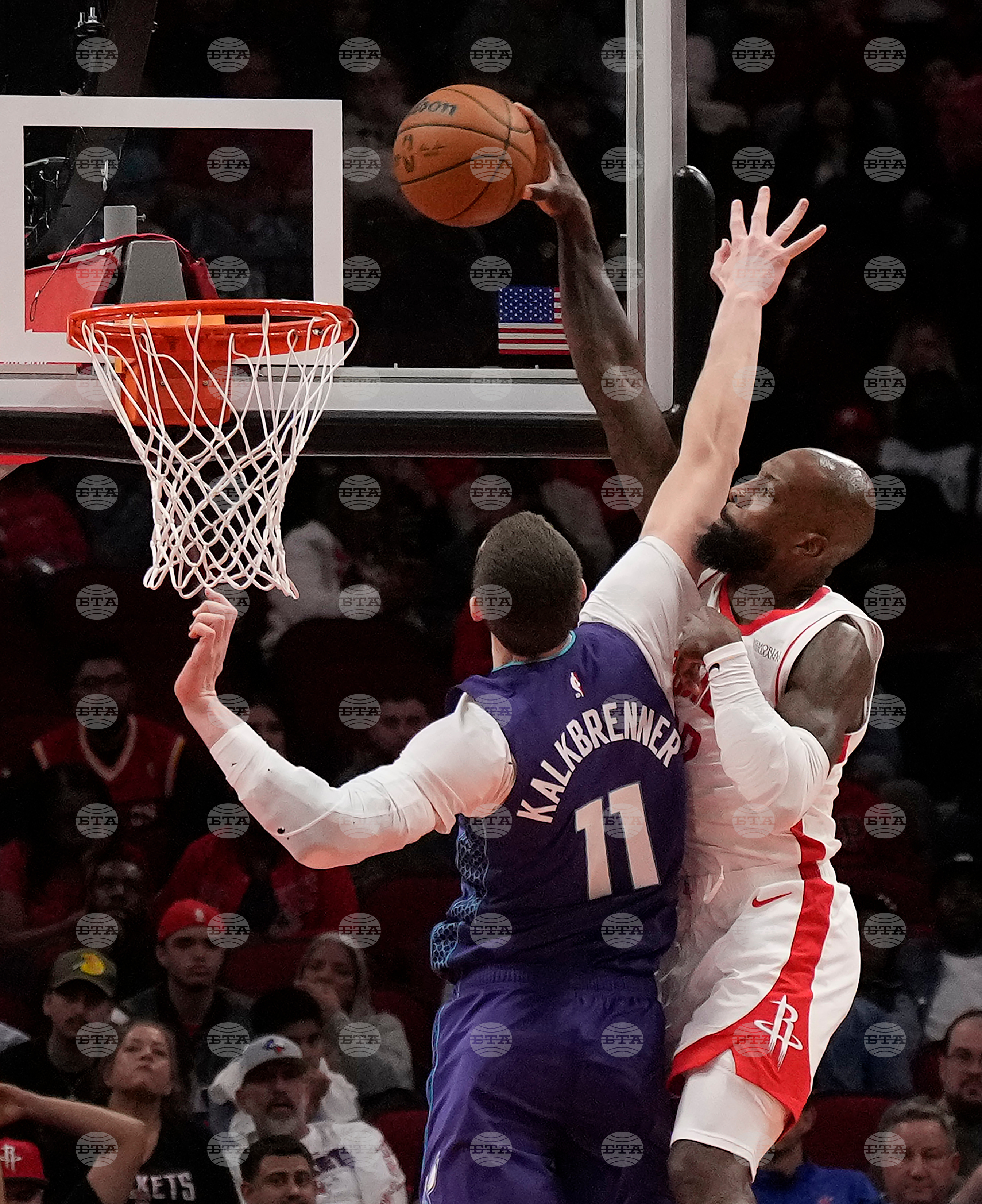 Hornets Rockets Basketball