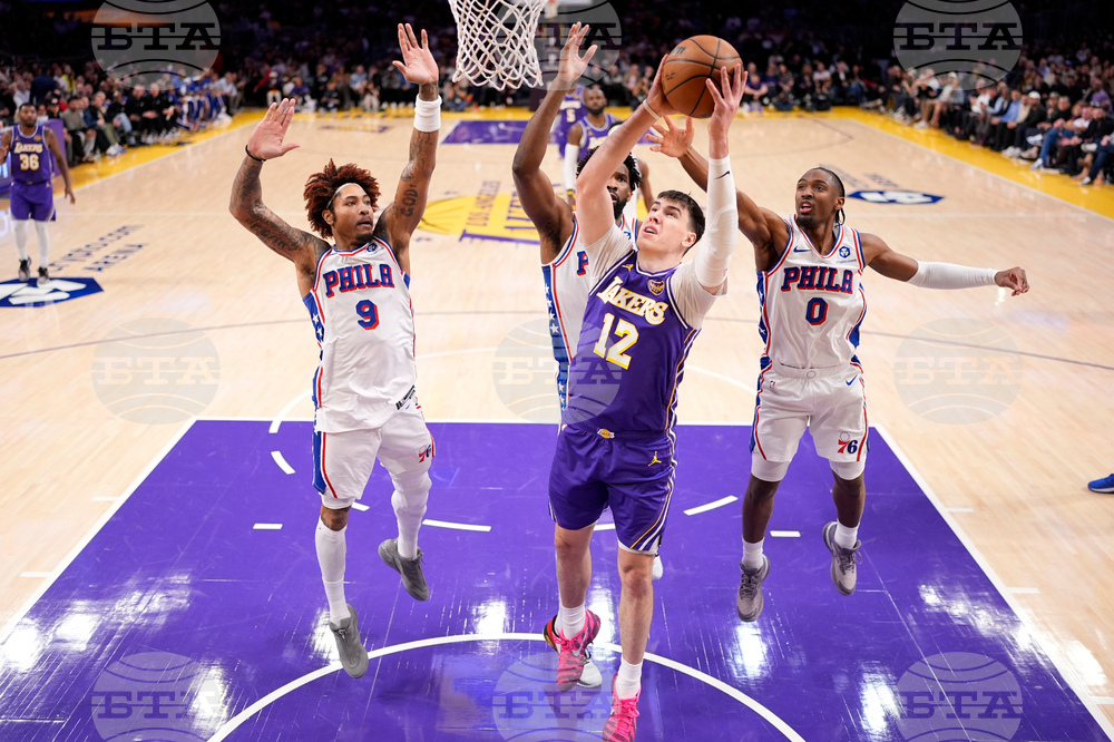 76ers Lakers Basketball