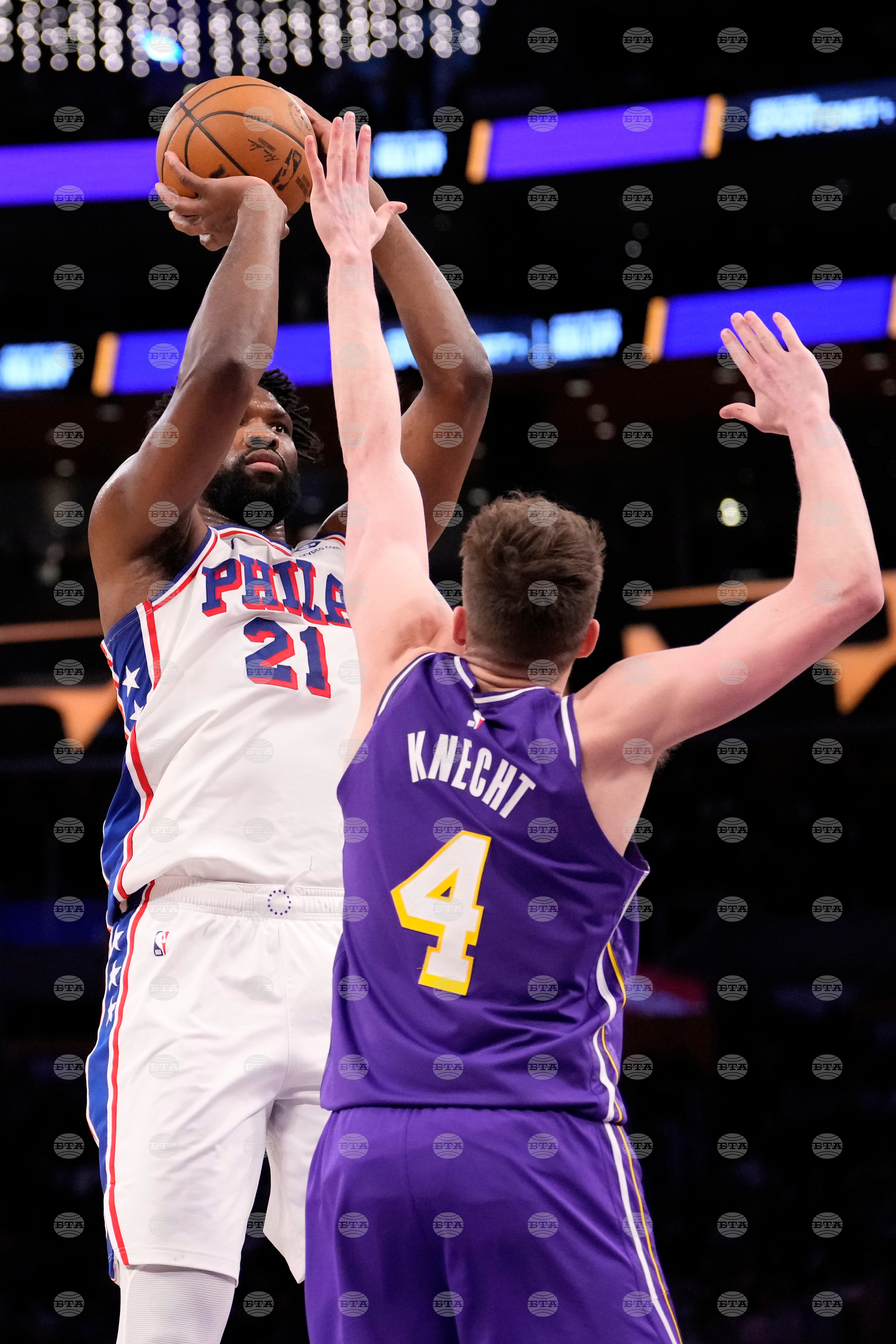 76ers Lakers Basketball