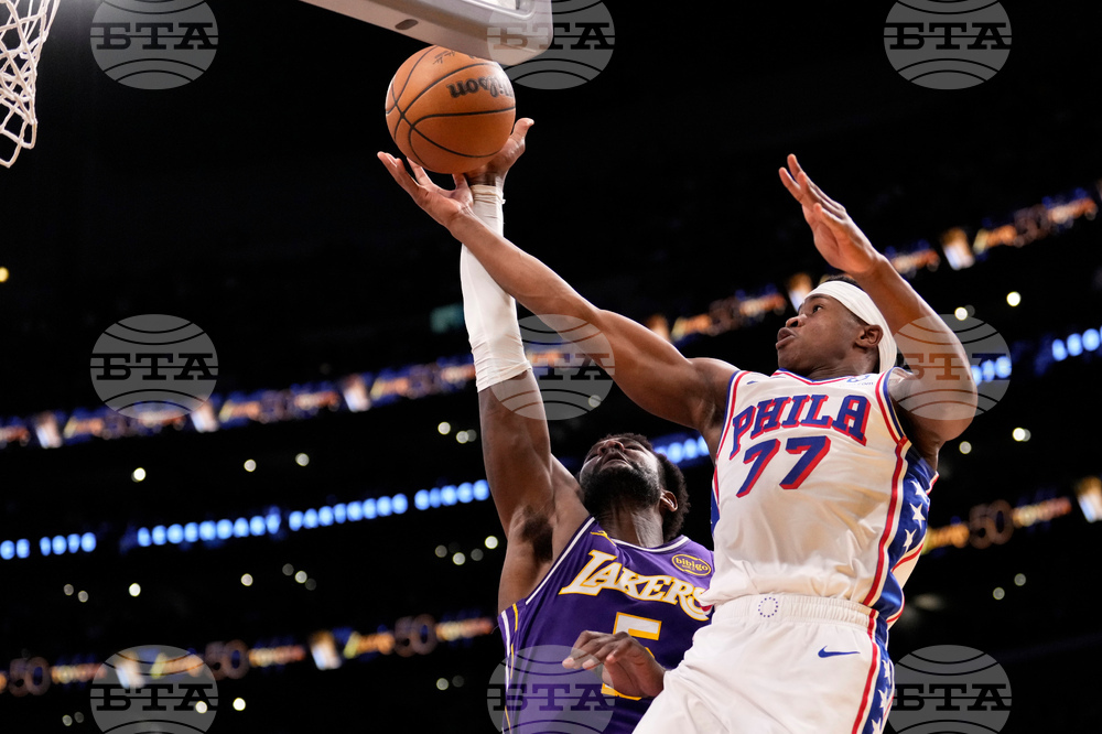 76ers Lakers Basketball