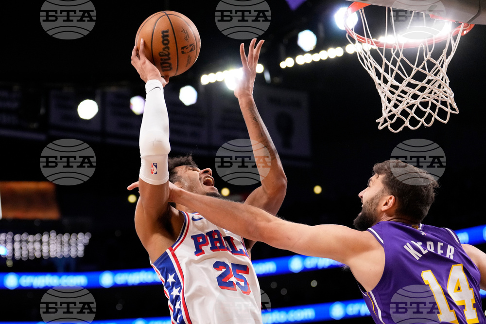 76ers Lakers Basketball