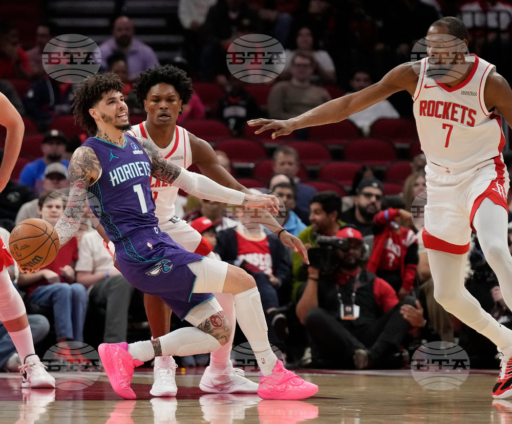 Hornets Rockets Basketball