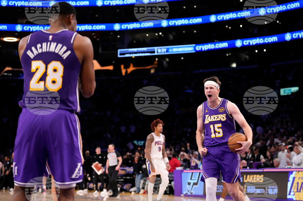 76ers Lakers Basketball