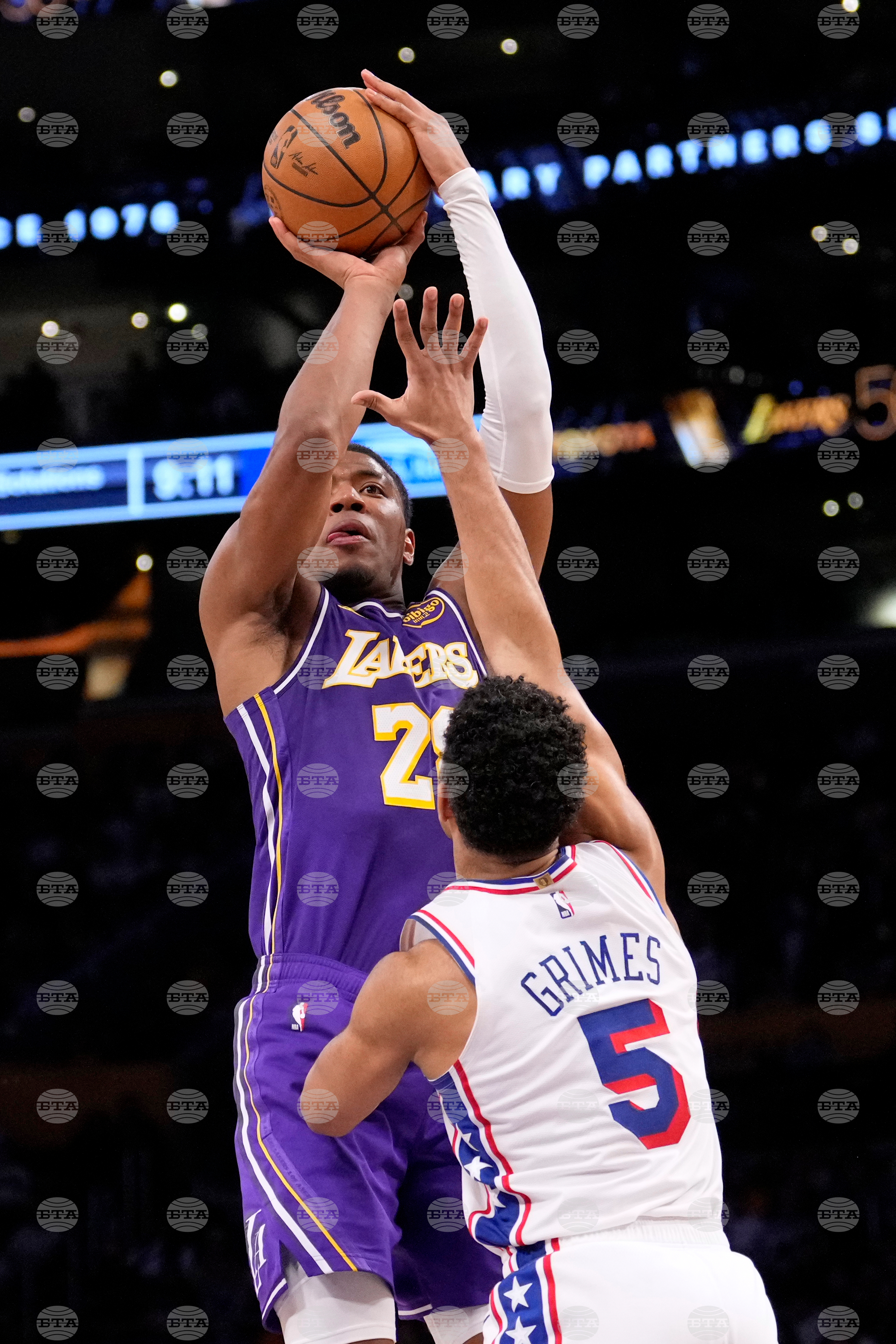 76ers Lakers Basketball