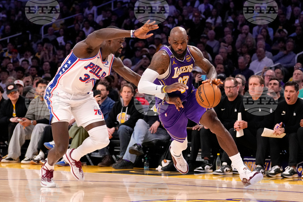 76ers Lakers Basketball