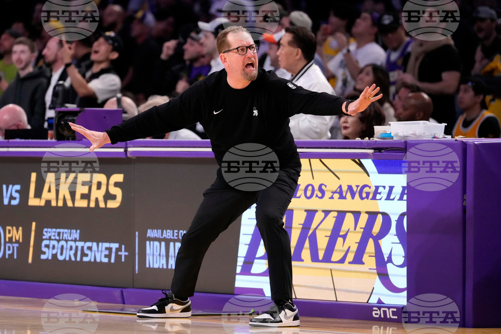 76ers Lakers Basketball