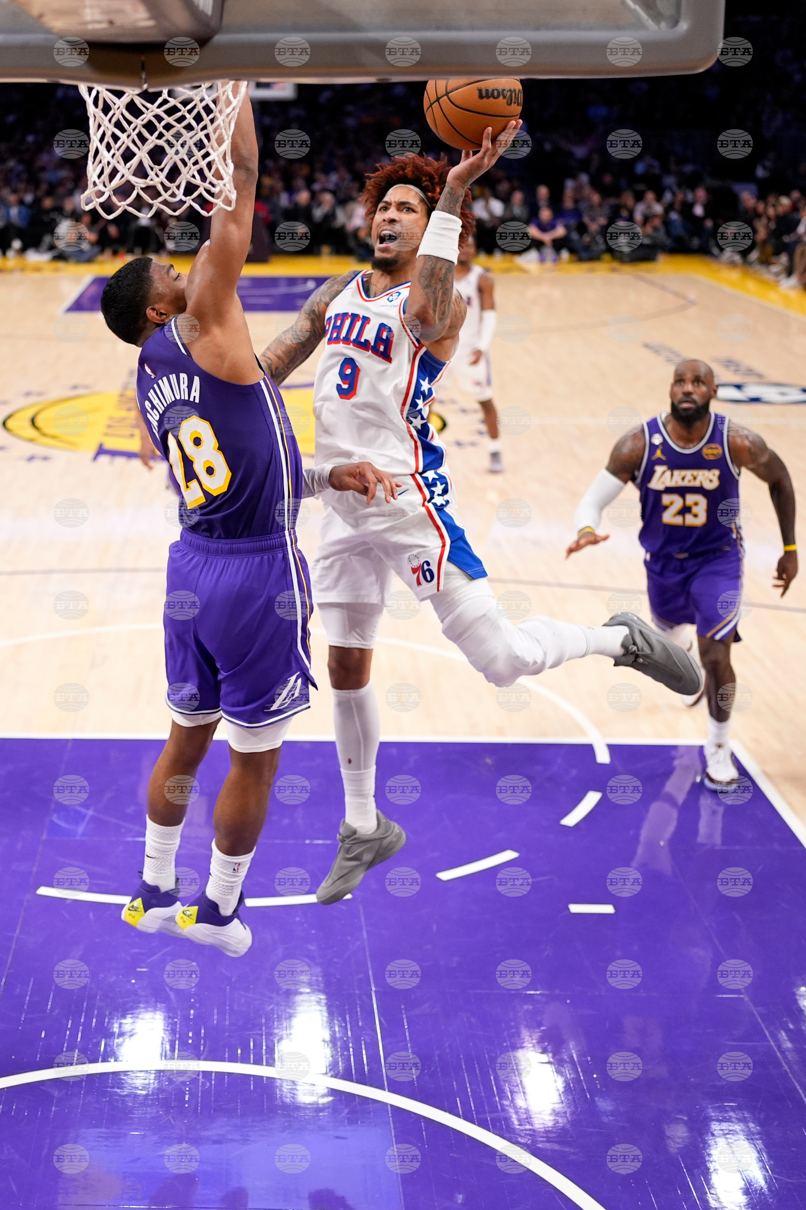 76ers Lakers Basketball
