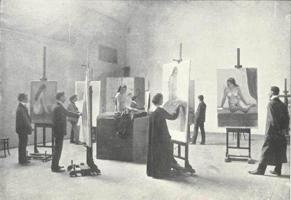 Художествената академия представя филм за създаването си, заснет през 1941 г.