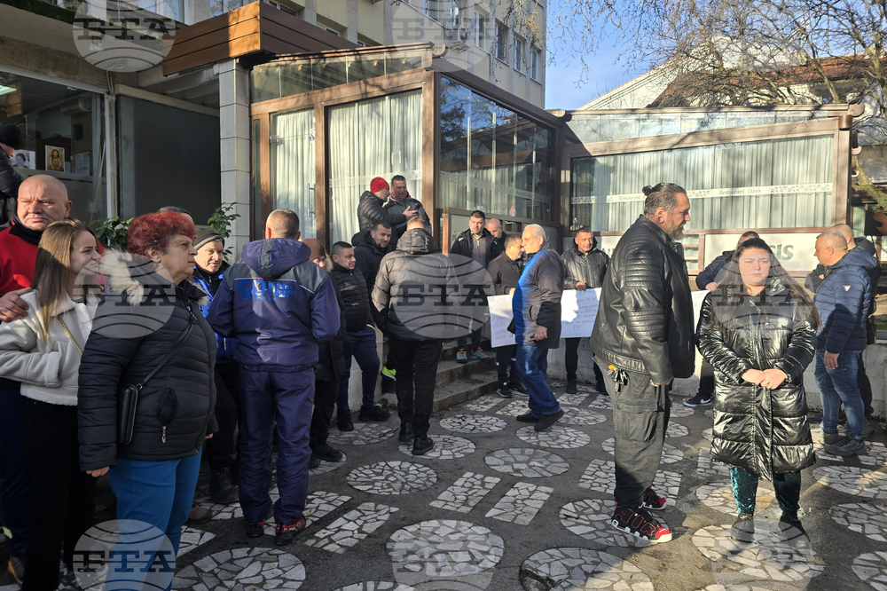 Сандански - протест в защита на шофьора, участвал в катастрофата край Телиш