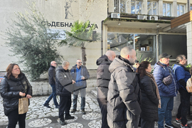 Сандански - протест в защита на шофьора, участвал в катастрофата край Телиш