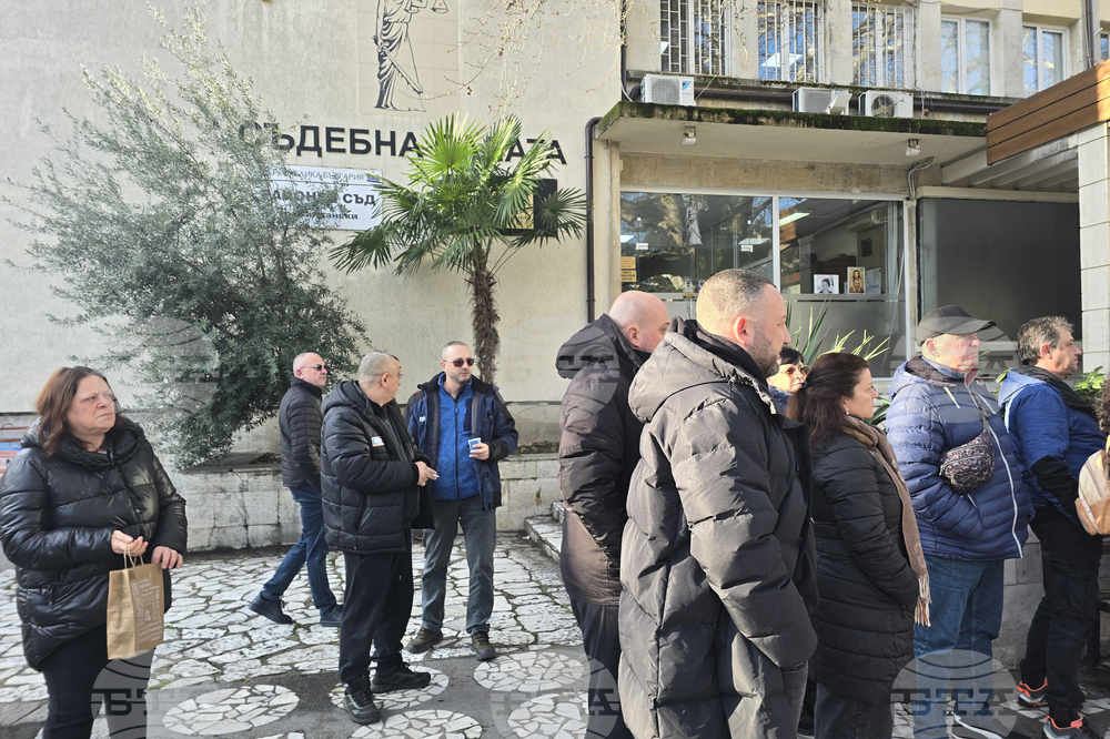 Сандански - протест в защита на шофьора, участвал в катастрофата край Телиш