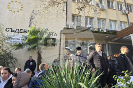 Сандански - протест в защита на шофьора, участвал в катастрофата край Телиш