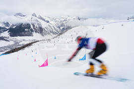 APTOPIX Milan Cortina Olympics Snowboard