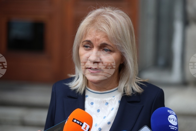 Мая Димитрова - брифинг