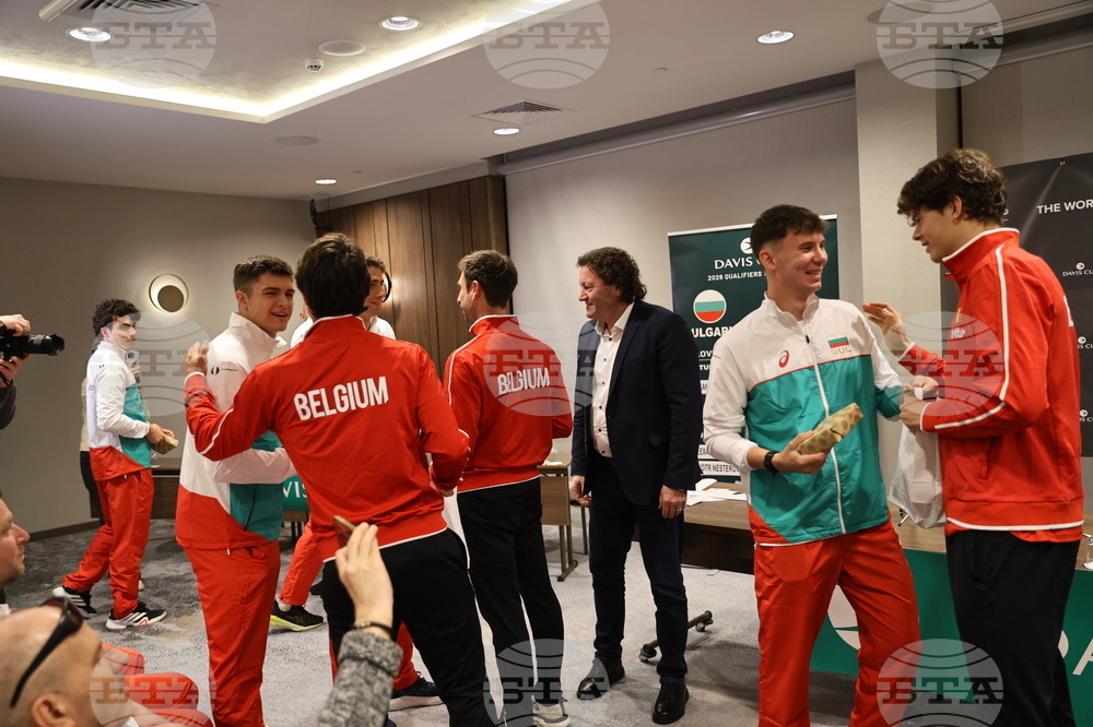 Пловдив - България и Белгия от Купа „Дейвис“ - жребий