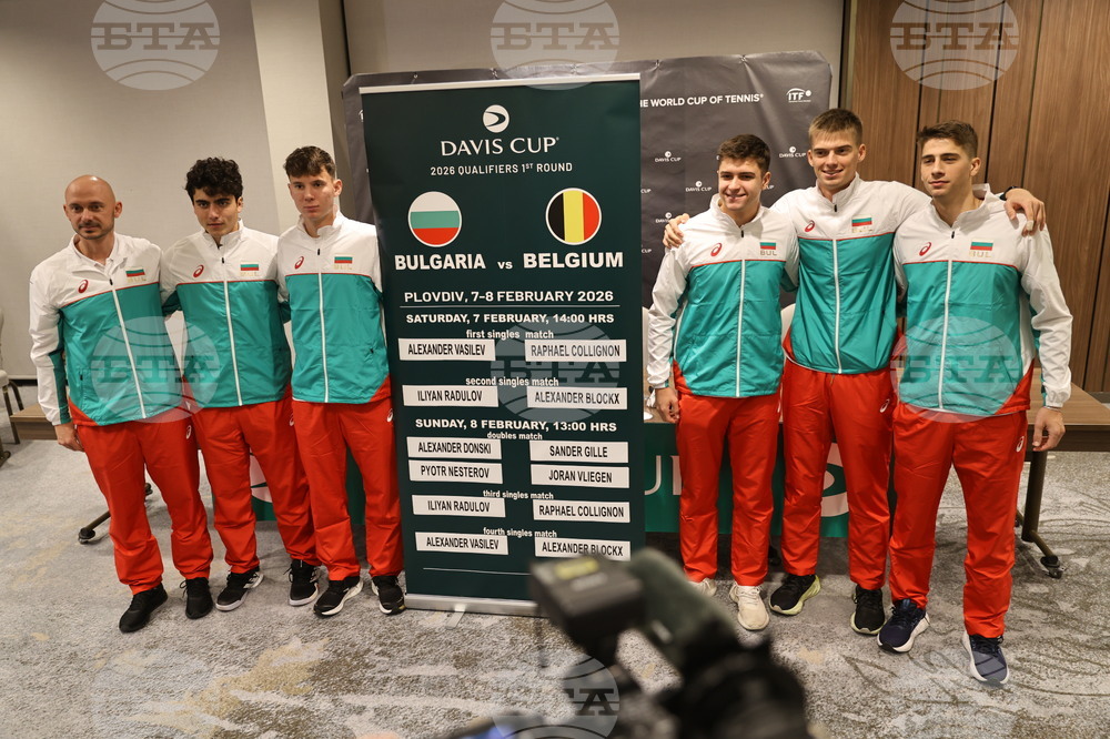 Пловдив - България и Белгия от Купа „Дейвис“ - жребий