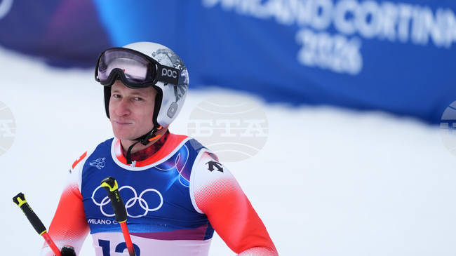 Швейцарският скиор Марко Одермат след спускането в Милано-Кортина: „Четвъртото място, не е това, на което се надявах“
