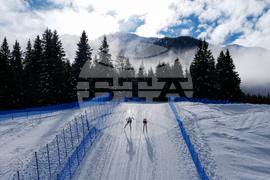 APTOPIX Milan Cortina Olympics Biathlon