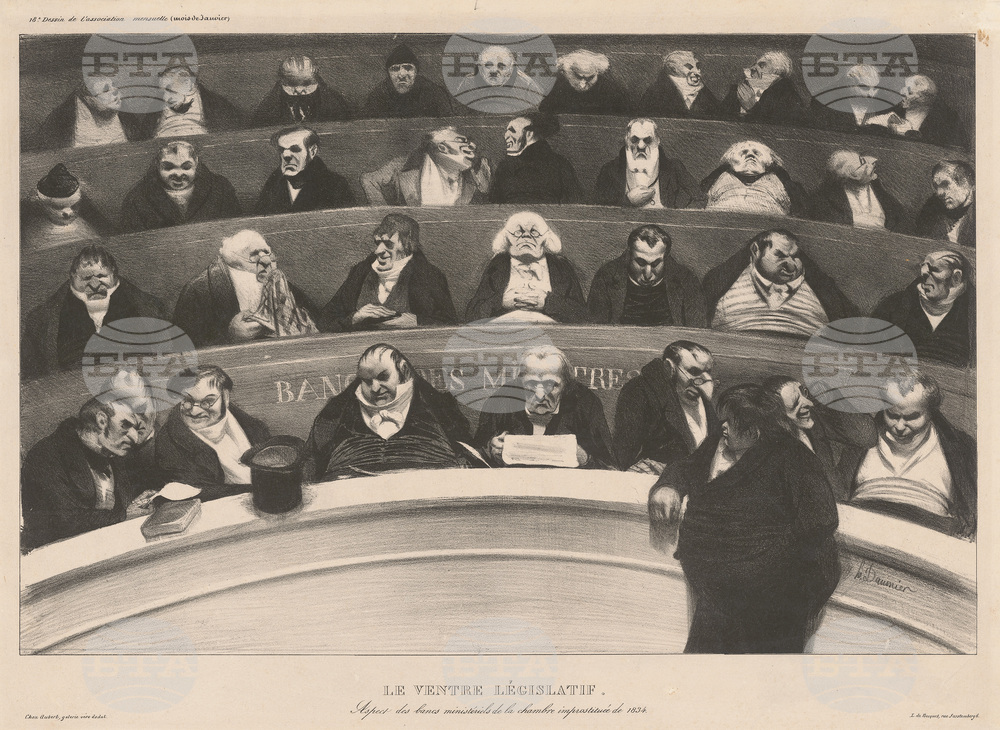 Виенският музей "Албертина" ще представи голяма изложба на графика и карикатурист Оноре Домие