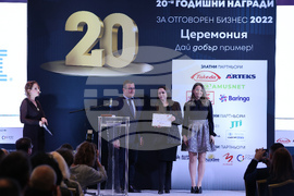 Церемония - „Годишни награди за отговорен бизнес 2022“ на Българския форум на бизнес лидерите