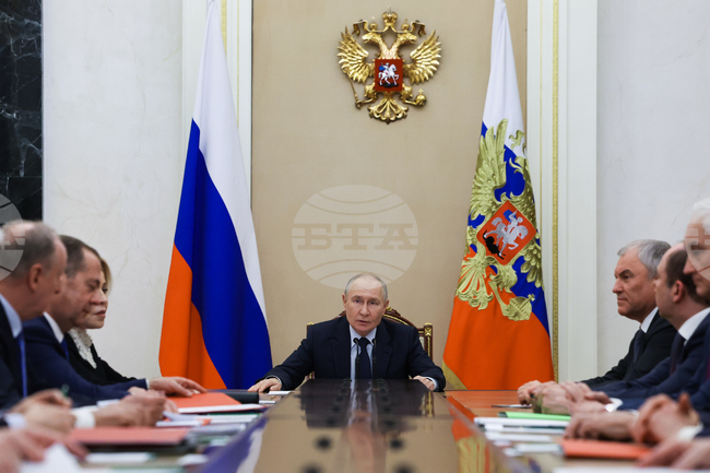 Путин обсъди защитата на критичната инфраструктура на Русия с националния Съвет за сигурност след засилените украински атаки