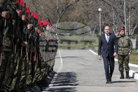 Румен Радев - 2-ра Тунджанска Механизирана Бригада - почетен караул