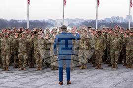 APTOPIX Oath Of Enlistment