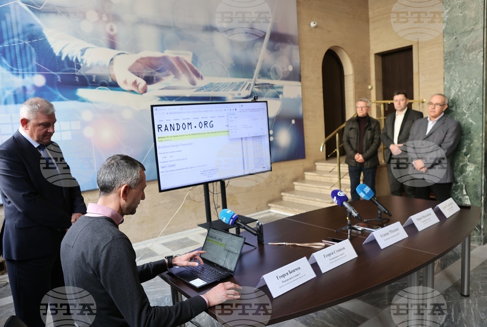 МЕУ - машини за гласуване - теглене на серийните номера