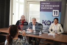 Варна - Петър Москов - КОД - предизборна кампания