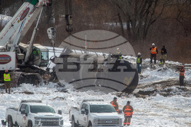 Freight Train Derails Connecticut
