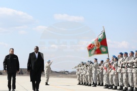 Ново село - Лойд Остин - Драгомир Заков - посещение