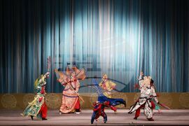 Национален дворец на културата - Китайски национален театър за пекинска опера - представление