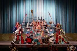 Национален дворец на културата - Китайски национален театър за пекинска опера - представление