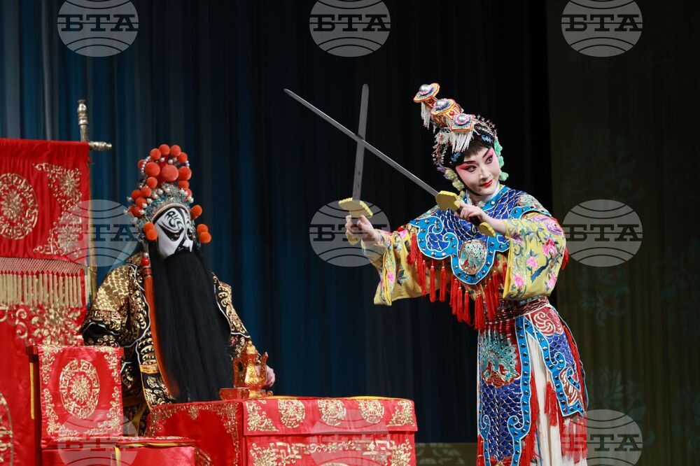 Национален дворец на културата - Китайски национален театър за пекинска опера - представление