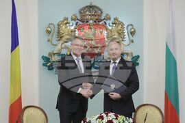 Румен Радев - Клаус Йоханис - среща