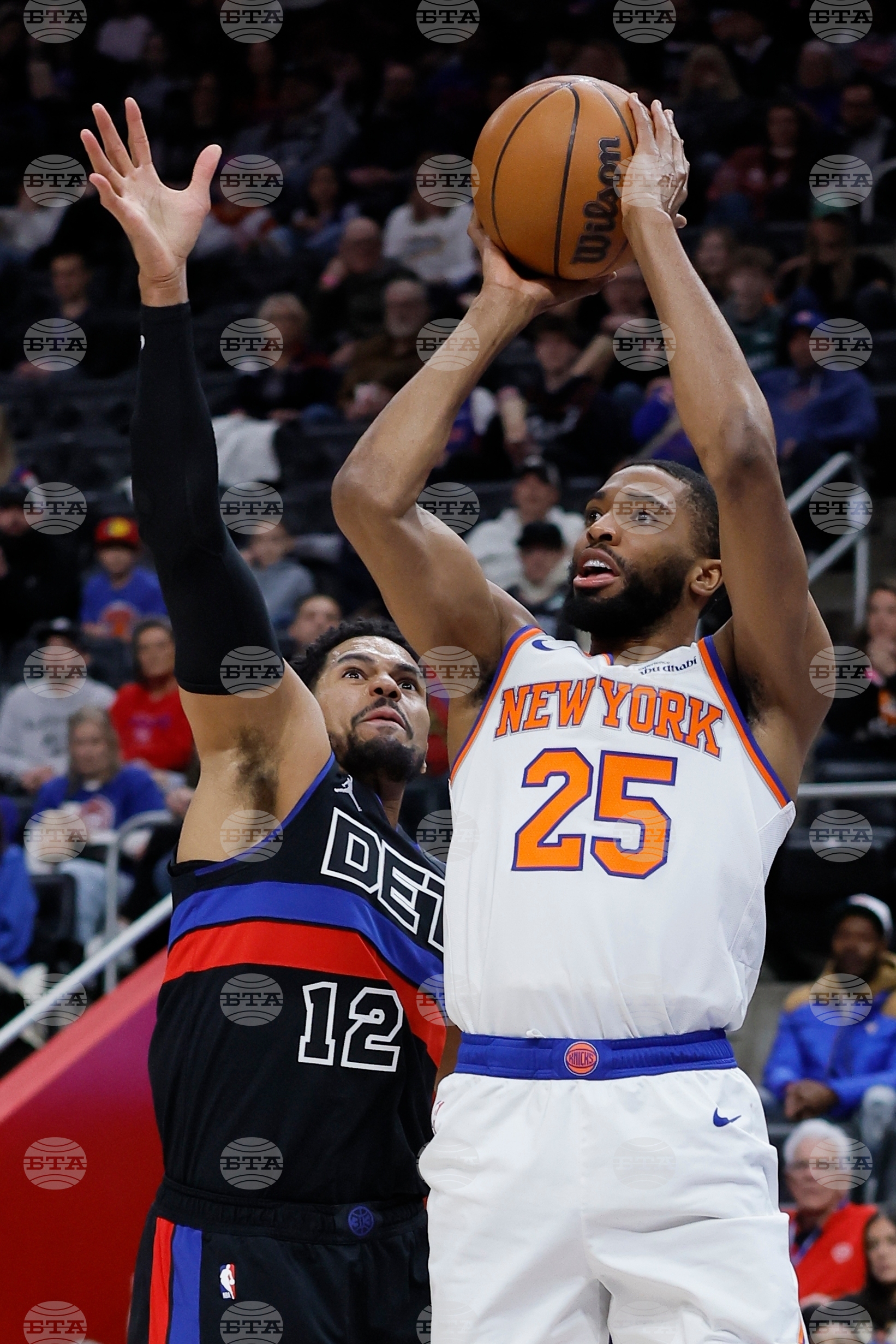 Knicks Pistons Basketball