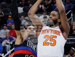 Knicks Pistons Basketball