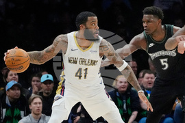 Pelicans Timberwolves Basketball