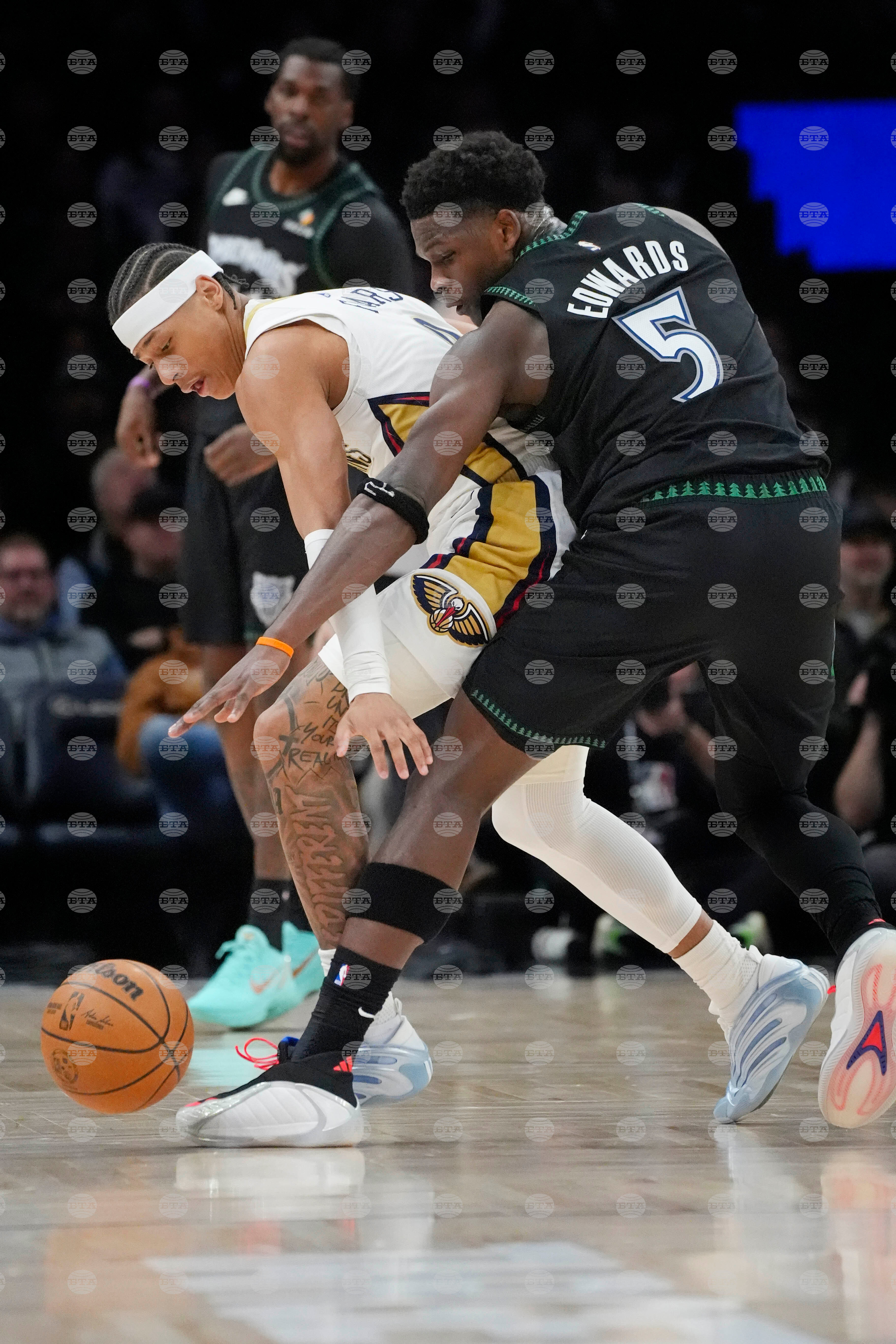 Pelicans Timberwolves Basketball