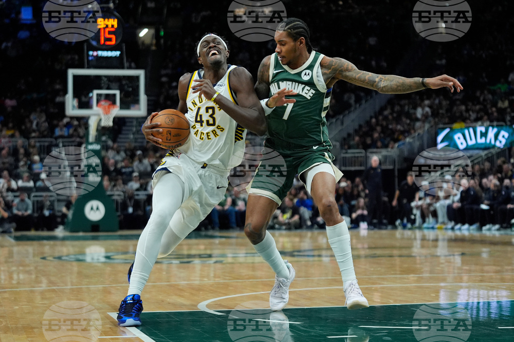 Pacers Bucks Basketball