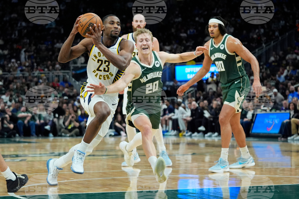 Pacers Bucks Basketball