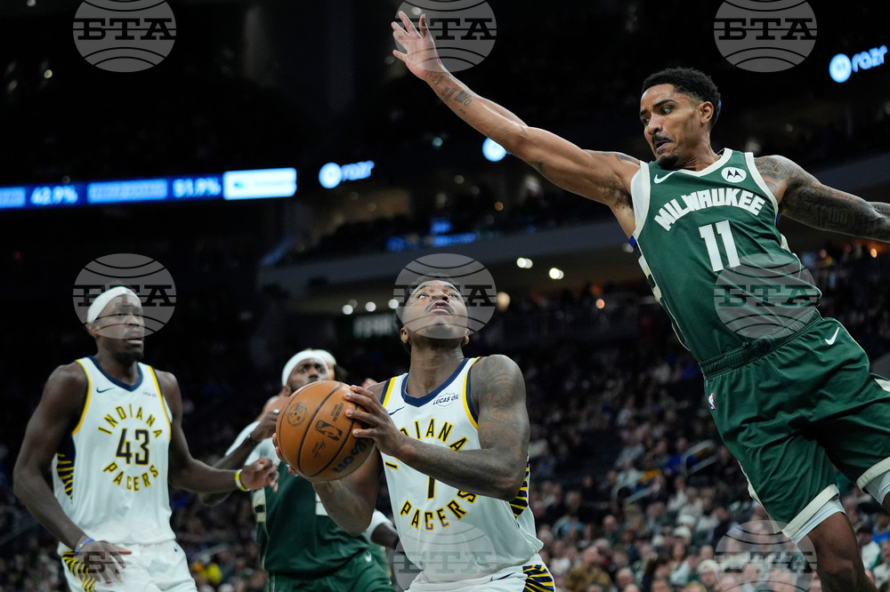 Pacers Bucks Basketball